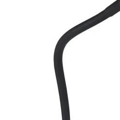 QAZQA vloerlampen botot zwart geïntegreerde led
