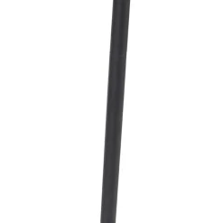 QAZQA vloerlampen botot zwart geïntegreerde led