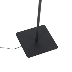 QAZQA vloerlampen botot zwart geïntegreerde led