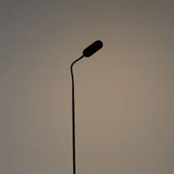 QAZQA vloerlampen botot zwart geïntegreerde led