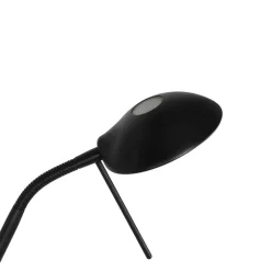 QAZQA vloerlampen diva zwart geïntegreerde led