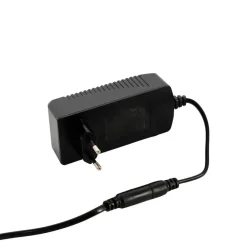 Staande Lampen-QAZQA vloerlampen fez bruin geïntegreerde led