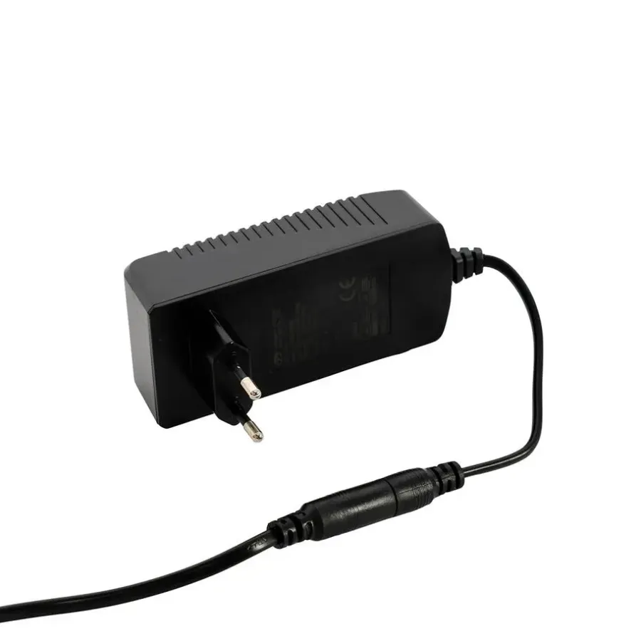 Staande Lampen-QAZQA vloerlampen fez bruin geïntegreerde led