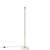QAZQA vloerlampen kaso goudkleurig e27