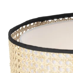 Staande Lampen-QAZQA vloerlampen kata crème e27