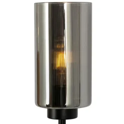 Staande Lampen-QAZQA vloerlampen laura grijs e27