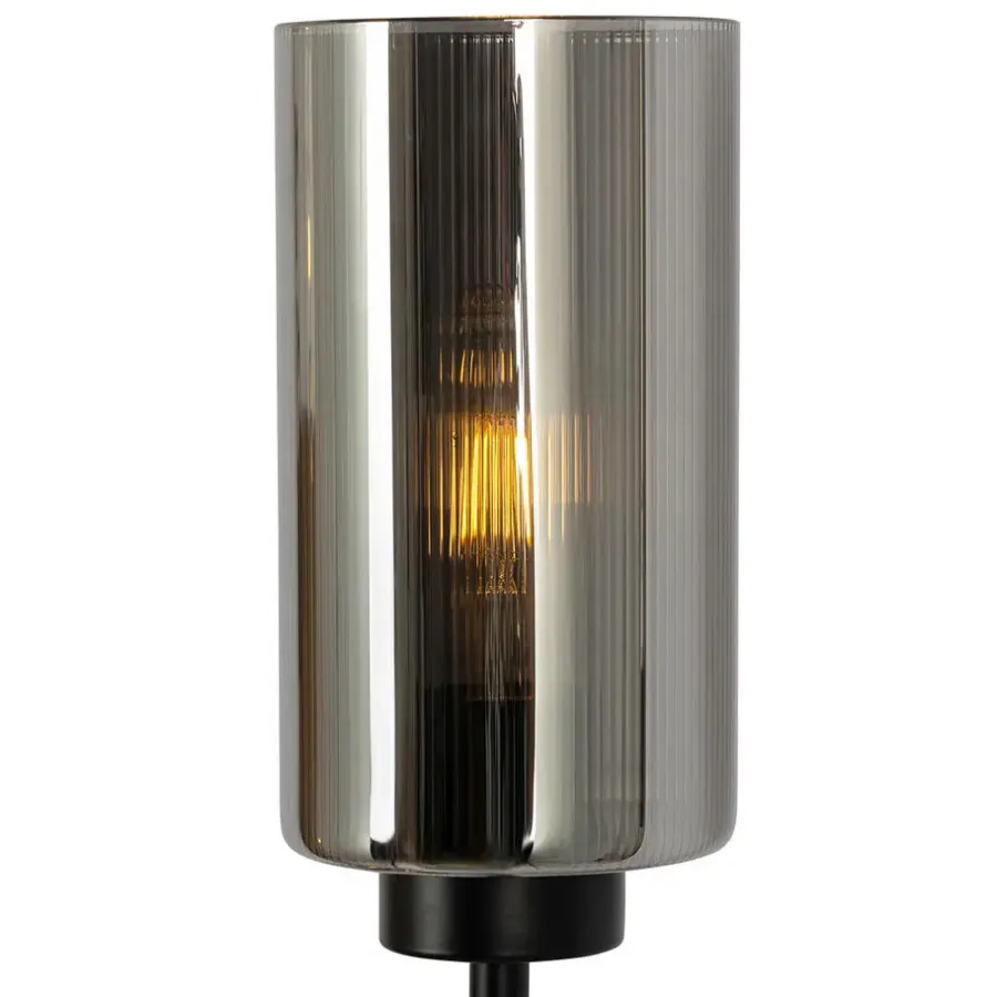 Staande Lampen-QAZQA vloerlampen laura grijs e27