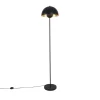 Staande Lampen-QAZQA vloerlampen magnax zwart e27