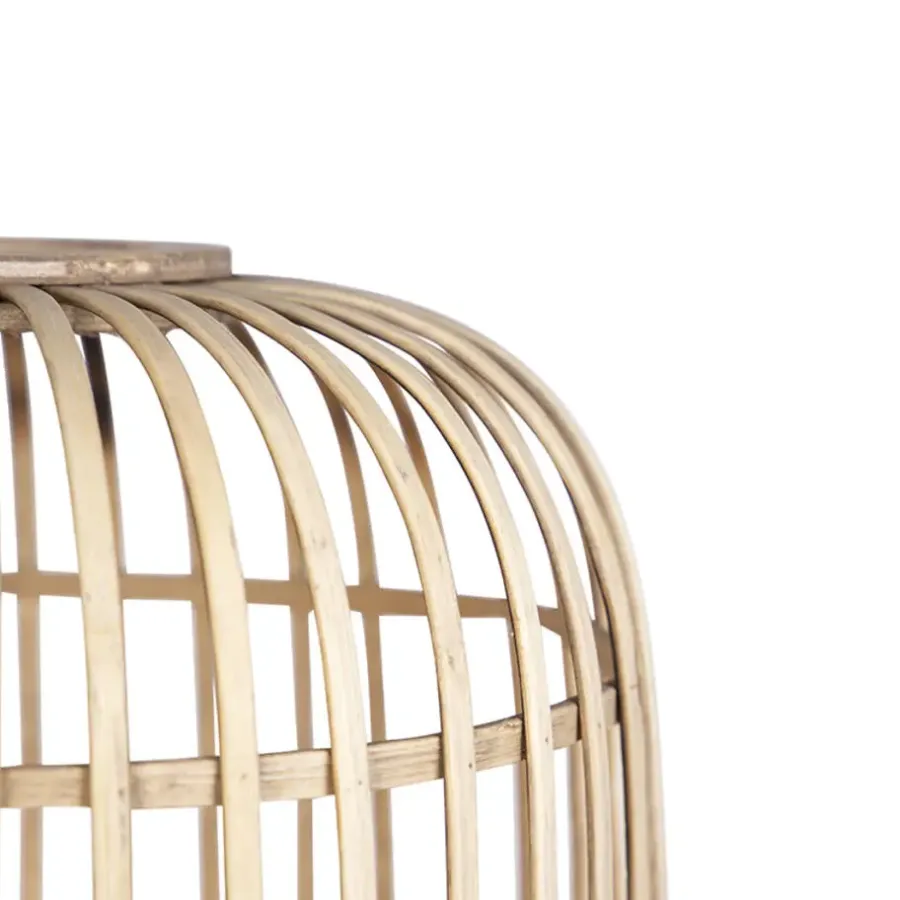 QAZQA vloerlampen manila beige e27