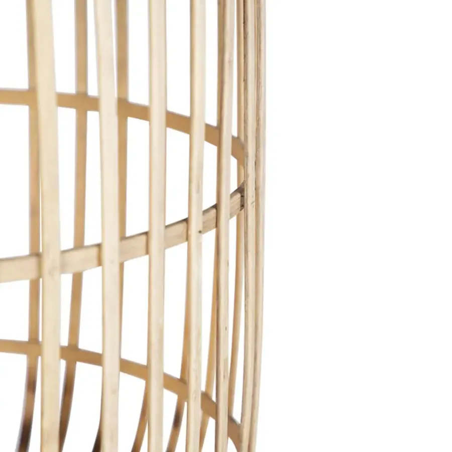 QAZQA vloerlampen manila beige e27
