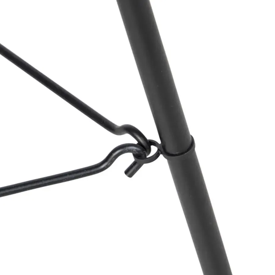 QAZQA vloerlampen manila beige e27