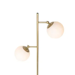 Staande Lampen-QAZQA vloerlampen pallon wit e14