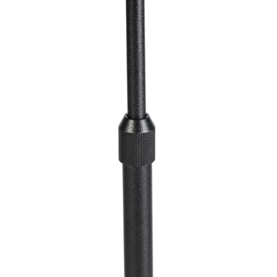 QAZQA vloerlampen parte fl taupe e27