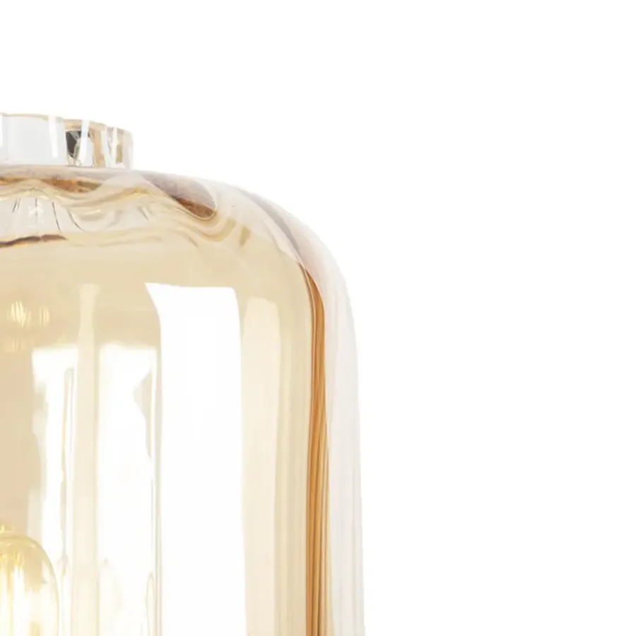 Staande Lampen-QAZQA vloerlampen qara beige e27