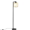 Staande Lampen-QAZQA vloerlampen qara beige e27