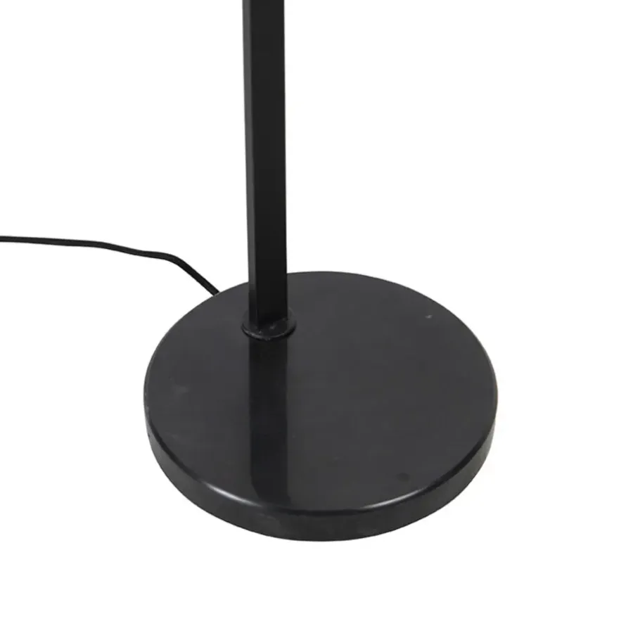 Staande Lampen-QAZQA vloerlampen qara beige e27