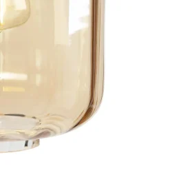 Staande Lampen-QAZQA vloerlampen qara beige e27