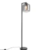 QAZQA vloerlampen qara zwart e27