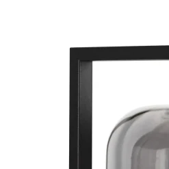 QAZQA vloerlampen qara zwart e27