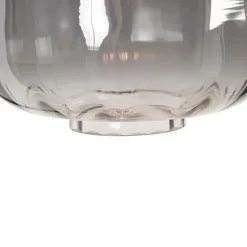 QAZQA vloerlampen qara zwart e27