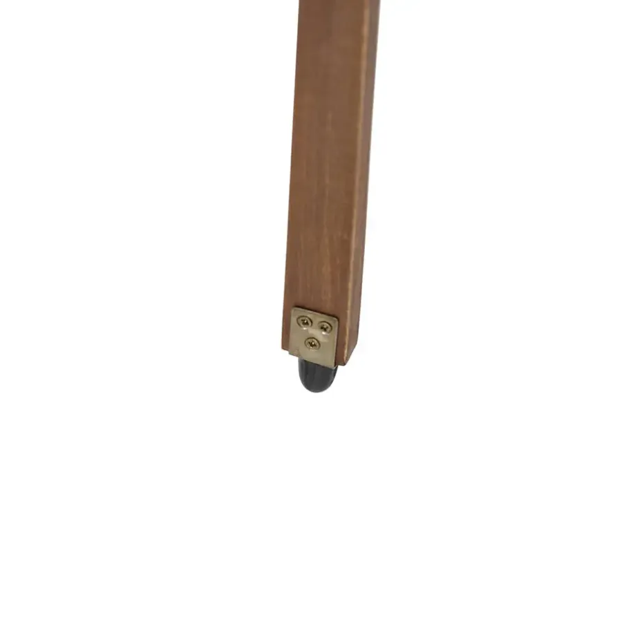 QAZQA vloerlampen radient bruin e27