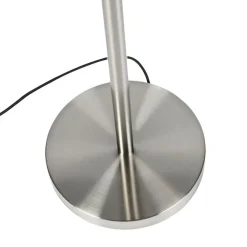 Staande Lampen-QAZQA vloerlampen retro grijs e27