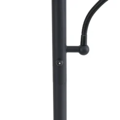 QAZQA vloerlampen retro wit e27