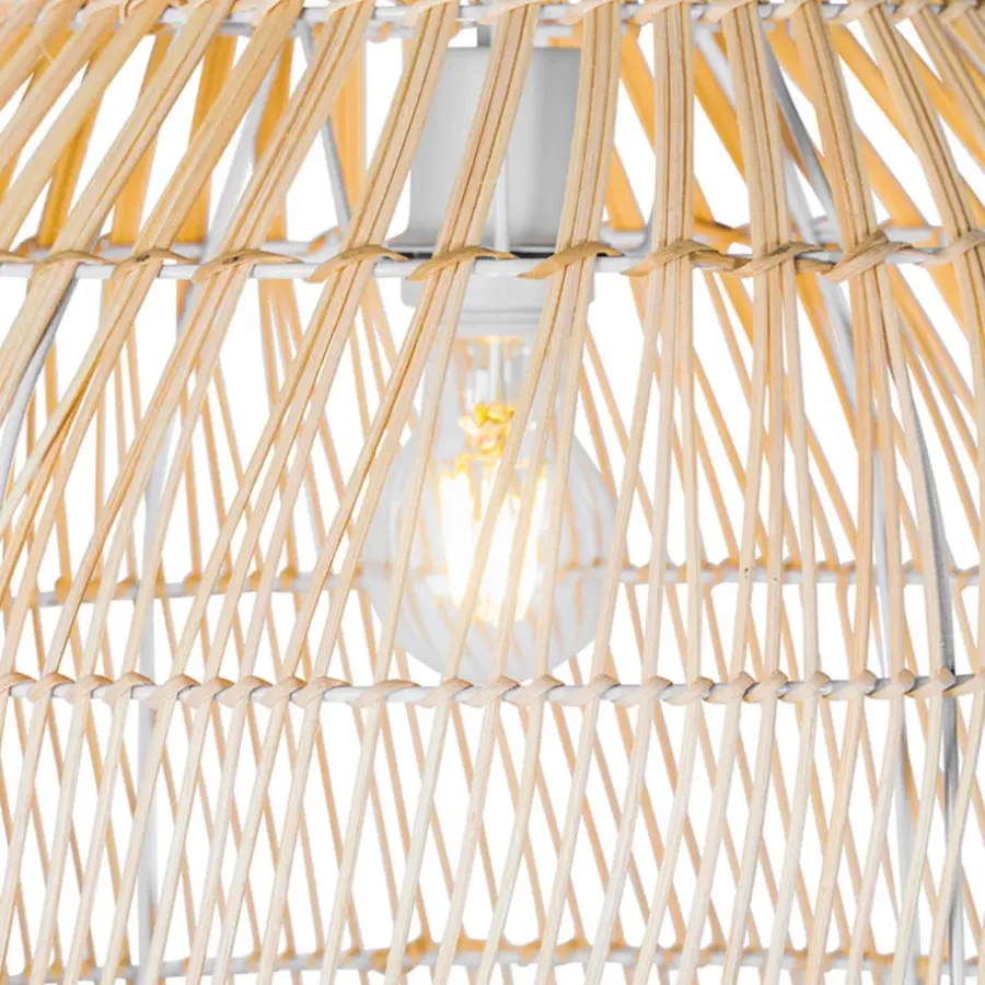 Staande Lampen-QAZQA vloerlampen sam wit e27