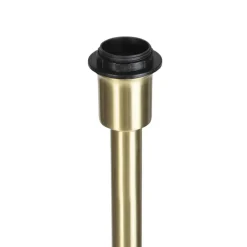 Staande Lampen-QAZQA vloerlampen simplo goudkleurig e27
