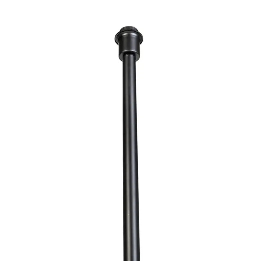 Staande Lampen-QAZQA vloerlampen simplo zwart e27