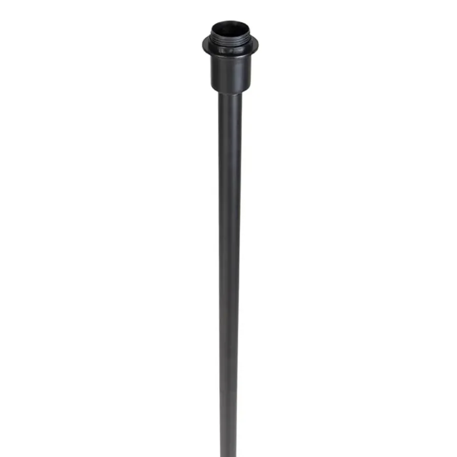 Staande Lampen-QAZQA vloerlampen simplo zwart e27