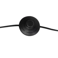QAZQA vloerlampen sixties fl zwart e14