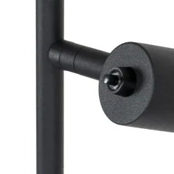 Staande Lampen-QAZQA vloerlampen stijn goudkleurig e27