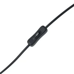 QAZQA vloerlampen stojan zwart e27