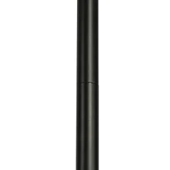 QAZQA vloerlampen vidro zwart e14