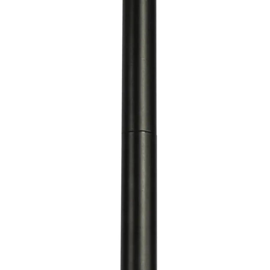 QAZQA vloerlampen vidro zwart e14