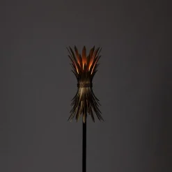 QAZQA vloerlampen wesley goudkleurig e27