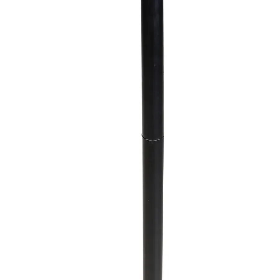 QAZQA vloerlampen wesley goudkleurig e27
