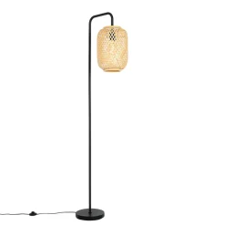 Staande Lampen-QAZQA vloerlampen yvonne crème e27