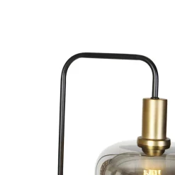 Staande Lampen-QAZQA vloerlampen zuzanna grijs e27