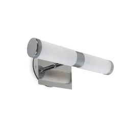 QAZQA wandlampen bath zilverkleurig g9