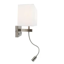 Wandlampen-QAZQA wandlampen bergamo wit e27