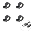 QAZQA wandlampen bright zwart geïntegreerde led