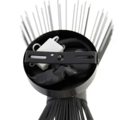 Wandlampen-QAZQA wandlampen broom zwart e27