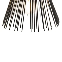Wandlampen-QAZQA wandlampen broom zwart e27