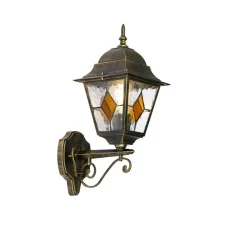 Wandlampen-QAZQA wandlampen buiten antigua goudkleurig e27