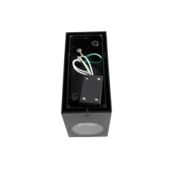 Wandlampen-QAZQA wandlampen buiten baleno zwart gu10