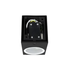Wandlampen-QAZQA wandlampen buiten baleno zwart gu10