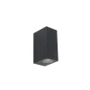 Buitenverlichting|Wandlampen-QAZQA wandlampen buiten baleno zwart gu10