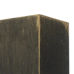 QAZQA wandlampen buiten baleno goudkleurig gu10